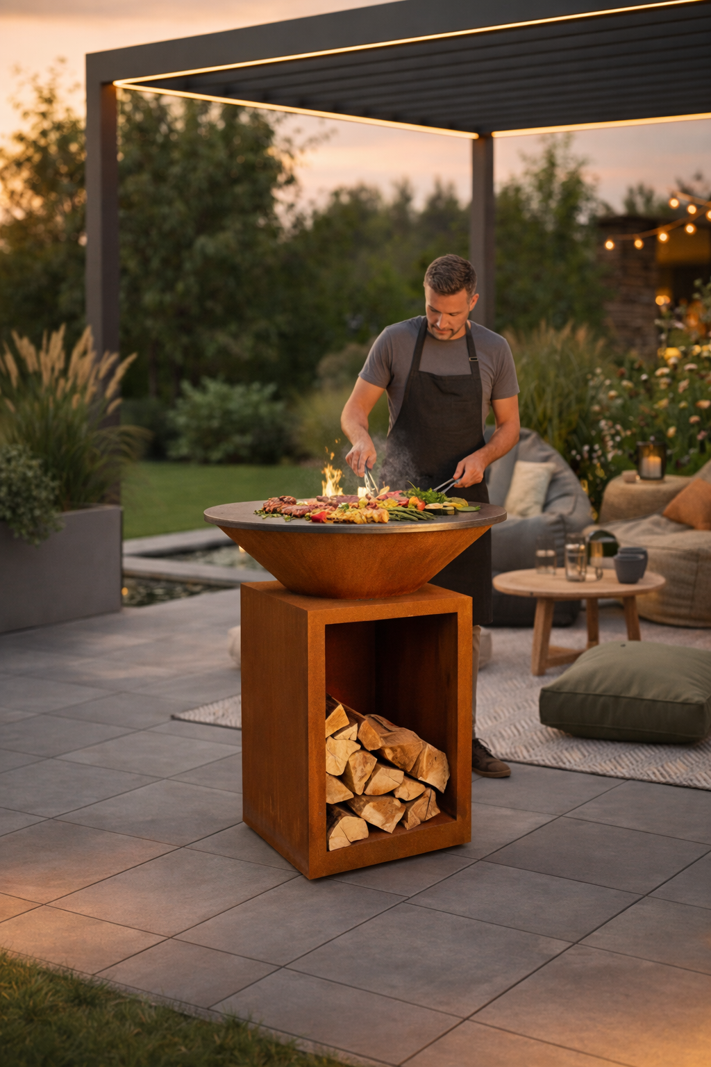 Braséro Corten Premium